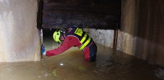 Galerie d&rsquo;amenée du barrage de Thusy