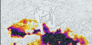 Détection de cavités par caméra thermique