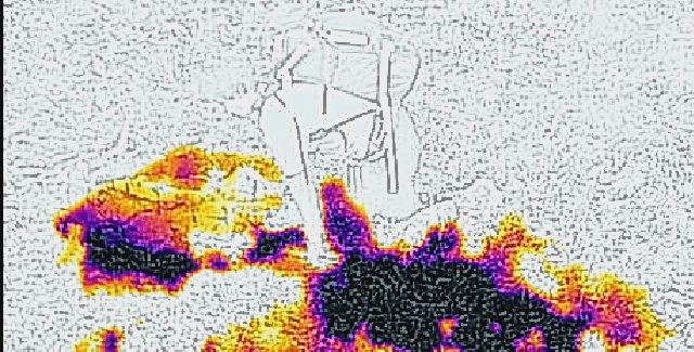 Détection de cavités par caméra thermique