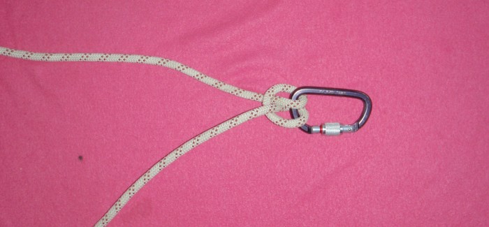 nœud et demi-nœud d&rsquo;amarre